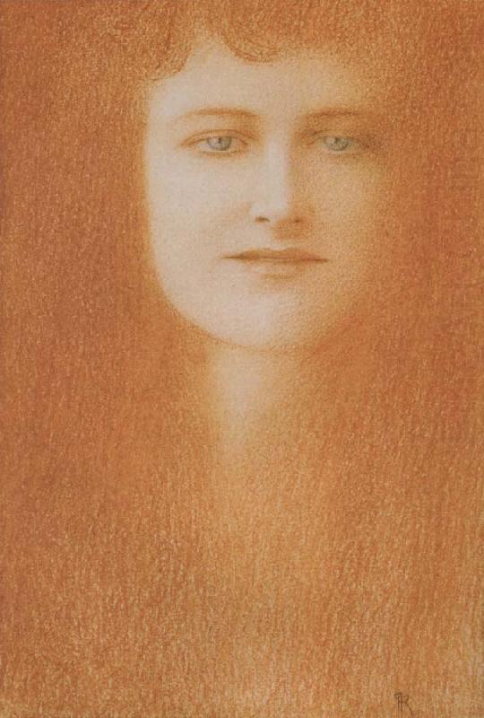 Study of A woman, Fernand Khnopff